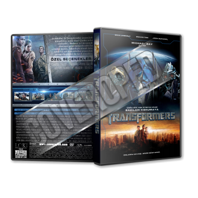 Transformers BoxSet 2007 - 2017 Türkçe Dvd Cover Tasarımları